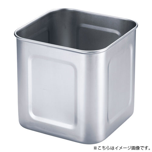 三宝産業 エコノミー 深型 角キッチンポット 本体 12cm