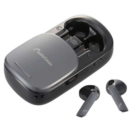 Other - オーム電機 完全ワイヤレスイヤホンPLUS ブラック HSP-W530N