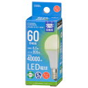 オーム電機 LED電球 小形E17 60形相当 昼白色 LDA6N-G-E17 AG6