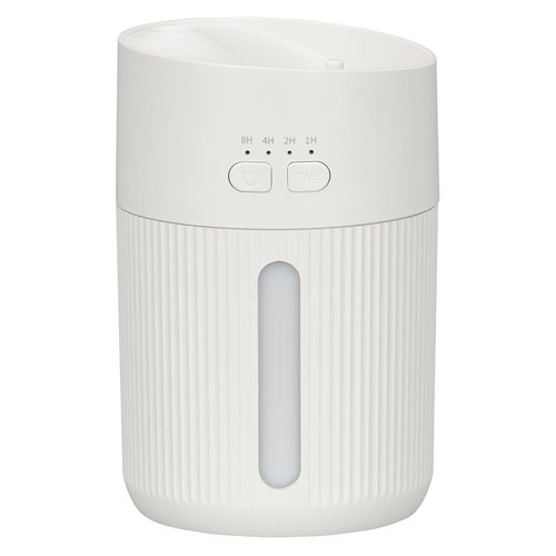 オーム電機 USB卓上加湿器 400ml ホワイト KIS-UK400C-W 1