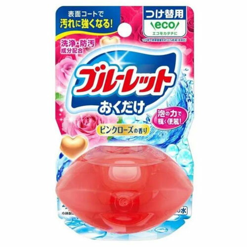 小林製薬 液体ブルーレットおくだけ つけ替用 ピンクローズの香り 70mL