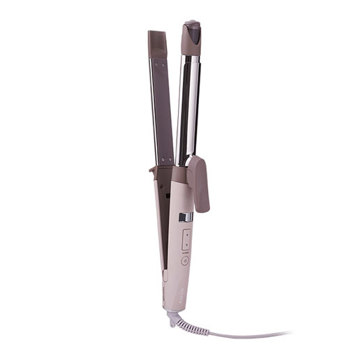 テスコム TESCOM プロテクトイオン 2WAYスチームヘアーアイロン コットンベージュ TW752A-C