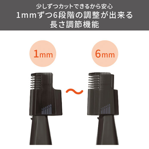 テスコム TESCOM フェイスシェーバー グレー TK291A-H