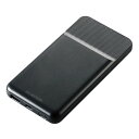 GR ELECOM }OlbgtoCobe[ 10000mAh USB PD20W C1+A1 ubN DE-C32-10000BK