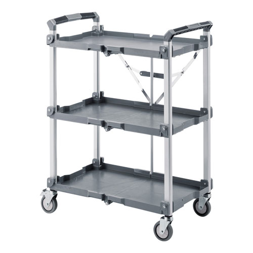 メーカー直送 サンワサプライ 折りたたみカート3段式 W800 グレー CART-FA1GY