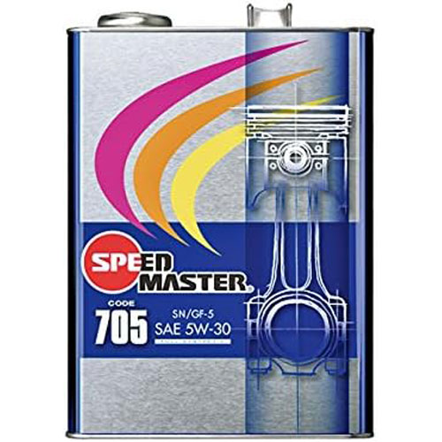 【送料無料】SPEED MASTER スピードマスター エンジンオイル CODE705 5W-30 SP/CF SPL.FM剤配合 100%化学合成油 4L