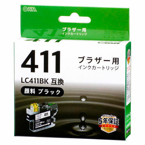 ŵ ֥饶ߴ LC411BK ֥å INK-B411-BK