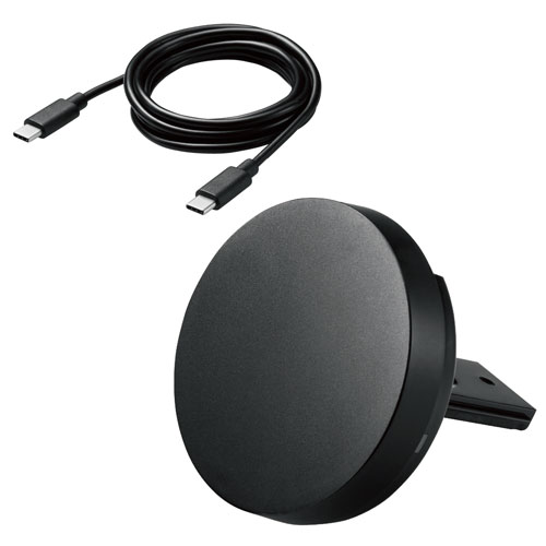 ポスト投函 エレコム ELECOM 3wayマグネット内蔵ワイヤレス充電器 7.5W 卓上 ブラック W-MA03BK