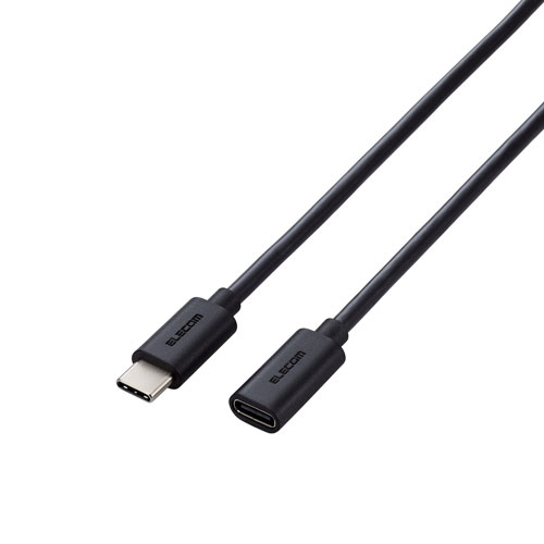 yz|Xg GR ELECOM USB Type-C TMP[u USB2.0 1m ubN MPA-ECC10BK