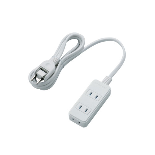 ���쥳�� ELECOM ����å������å� 3�ĸ� 2m �ۥ磻�� T-ST02N-2320WH