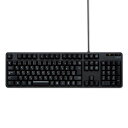 エレコム ELECOM 有線フルキーボード ブラック TK-FCM104XBK(2)