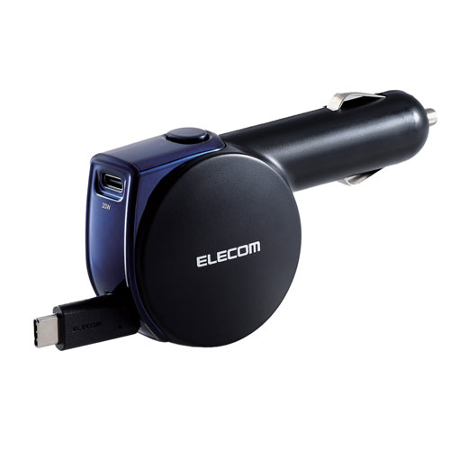 ���쥳�� ELECOM �꡼�뼰USB Type-C�ݡ�����ܥ��������㡼���㡼 �֥�å� MPA-CCCPD02BK