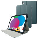 yz|Xg GR ELECOM iPad 10 tbvP[X X[vΉ O[ TB-A22RSAGN