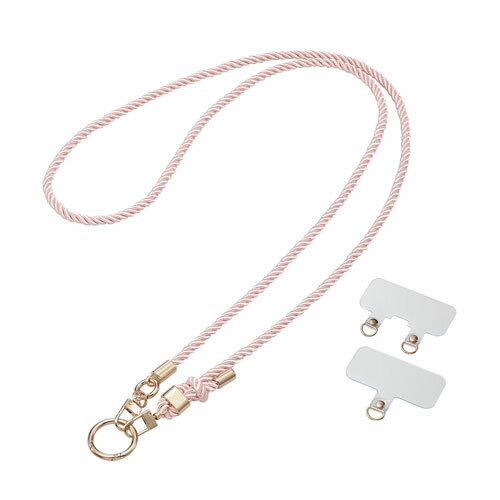 エレコム ELECOM ショルダーストラップ リング ピンク P-STSDH2RGPN