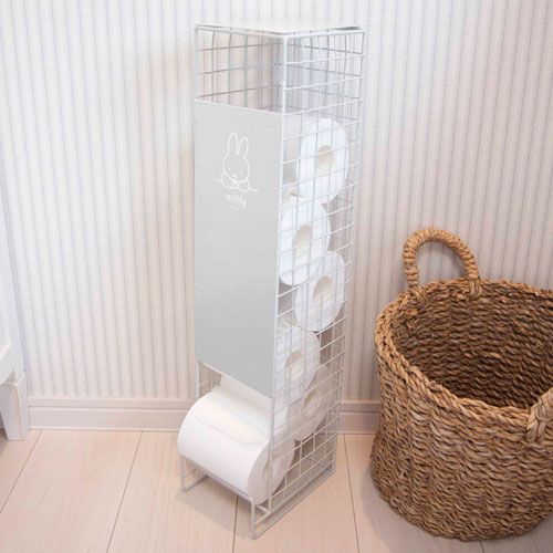 オカトー miffy ミッフィー トイレットペーパーストッカー 5ロール まったりミッフィー