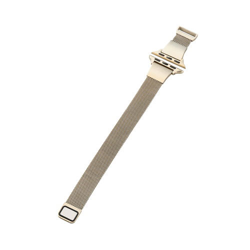 乐天商城 - ポスト投函 エレコム ELECOM Apple Watch バンド SE 第2/第1世代 /Series 9/8/7/6/5/4/3/2/1 41mm 40mm 38mm ステンレス シャンパンゴールド AW-41BDSSMJGD