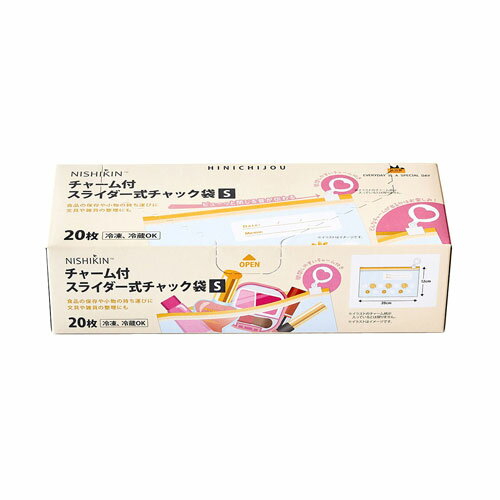 -------------------------------------------------------------- 画像はイメージです。 ※ PC環境により実際の色味や質感と異なって表示される場合がございます。 ※ 部品・パーツなどの一部の商品では本体の商品画像を使用しております。 ※ 製品の仕様・画像・パッケージは、メーカー側から予告なく変更される場合があります。 -------------------------------------------------------------- 開閉しやすいチャーム付き！●常温・冷蔵・冷凍・電子レンジの解凍まで幅広く使用可能です。●小物、衣類の整理や持ち運びにも使えます。●書き込みできるメモ欄付きです。※メーカーの都合により、パッケージ・仕様等は予告なく変更になる場合がございます。■材質・成分ポリエチレン■サイズ・重量・その他サイズ：高さ120×幅200mm内容量：20枚入■生産国中国【使用方法】・袋を閉める際は、袋の空気を抜きながら端から端までしっかりとチャックを閉めてください。・袋を開ける場合はチャックの根元を持ってスライドしてください。【使用上の注意】・直火では使用できません。・加熱や煮沸や鍋での煮沸には使用できません。 【#150】　