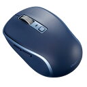 ナカバヤシ Digio2 Bluetooth 静音マウス 5ボタン/BlueLED ネイビー MUS-BKF217NB(2)