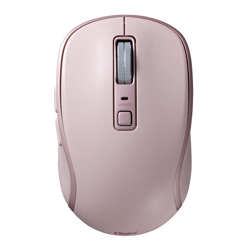 ナカバヤシ Digio2 Bluetooth 静音マウス 5ボタン/BlueLED ピンク MUS-BKF217P 2