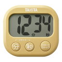 タニタ 抗菌でか見えタイマー TD429 YL マスタードイエロー