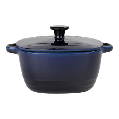 メラミン パールリバーポット 24cm ダークブルー