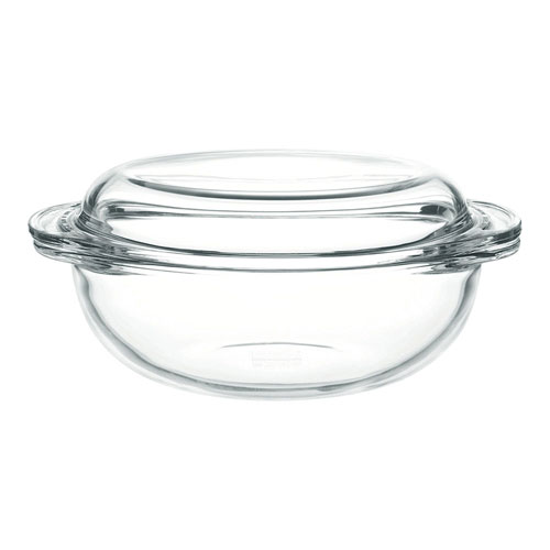 イワキ iwaki ベーシック キャセロール 1.5L B683 蓋付