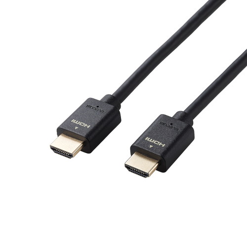 エレコム ELECOM HDMI 1.4 ケーブル ハイスピード 3m 4K 30Hz フルHD 120Hz ARC PS5 PS4 Nintendo Switch Xbox 認証品 ブラック GM-HD14E30BK
