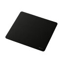 エレコム ELECOM ゲーミング マウスパッド バランスタイプ 中目クロス 表面 420×460×5mm ゲーミングマウスパッド ブラック MP-G13BK(2)