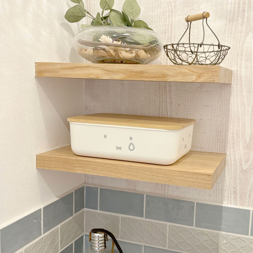 オカトー miffy ミッフィー バンブーフタ付き収納ケース S