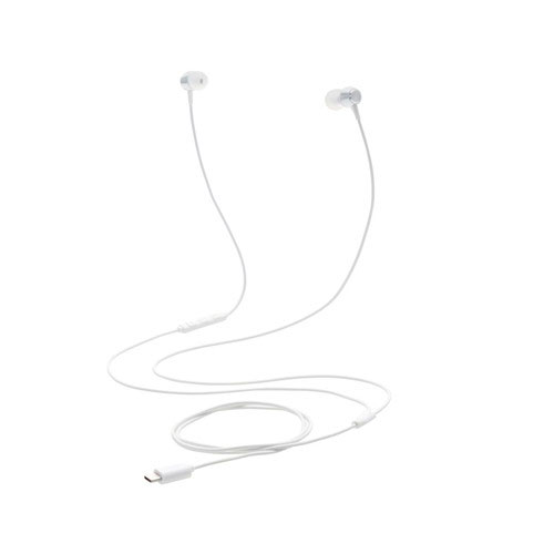 エレコム ELECOM タイプC イヤホン 有線 マイク付き カナル型 高耐久 通話対応 USB Type-C ポート iPhone iPad Android シルバー EHP-DF14CMSV