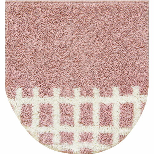 オカトー ナチュラル 兼用フタカバー チェックピンク