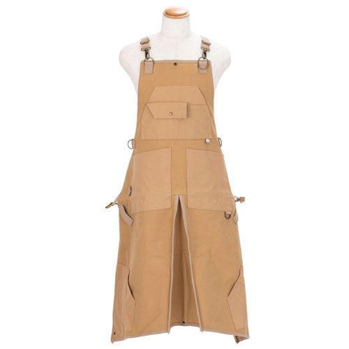 Aprons - ナカバヤシ ヒッポス HIPPOSS 5Way 難燃エプロンバッグ L タン HPS-FWA02-TN