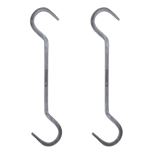 -------------------------------------------------------------- 画像はイメージです。 ※ PC環境により実際の色味や質感と異なって表示される場合がございます。 ※ 部品・パーツなどの一部の商品では本体の商品画像を使用しております。 ※ 製品の仕様・画像・パッケージは、メーカー側から予告なく変更される場合があります。 -------------------------------------------------------------- ■職人が手作業で加工した他にはない雰囲気のインダストリアルフック。■一点一点職人が手作業で加工し仕上げた、無骨な風合いのスチールフック。■様々なシーンでお使いいただけます。【仕様】本体寸法：約W40×D2×H170mm：1pcs本体重量：25g：1pcs材質：スチール(t=約2mm)耐荷重：10kg生産国：インド 【メーカー・ブランド】 ナカバヤシ / なかばやし / NAKABAYASHI 【#76】　