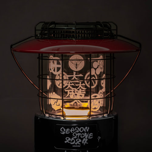 トヨトミ SEASON STOVE 2024 関ヶ原合戦 豊臣モデル 石油ストーブ レッド RL-SE252...
