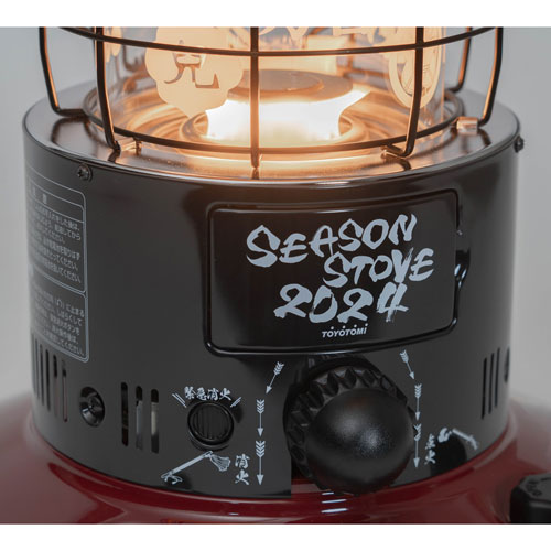 トヨトミ SEASON STOVE 2024 関ヶ原合戦 豊臣モデル 石油ストーブ レッド RL-SE252...