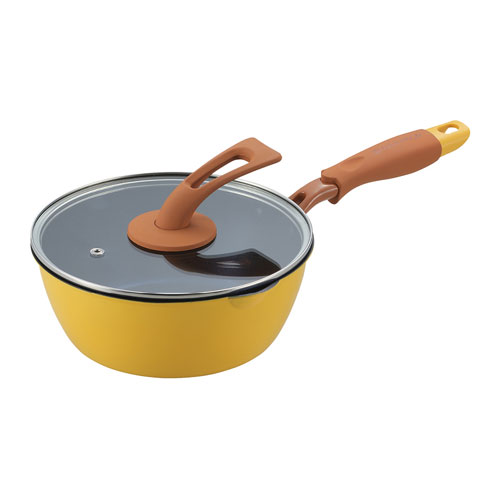 Glass Fry Pans - 一条もんこのカレーパンガラス蓋付き 20cm IM-20F