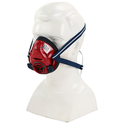 Two Way 防じん・防毒マスク レッド M-100-RD