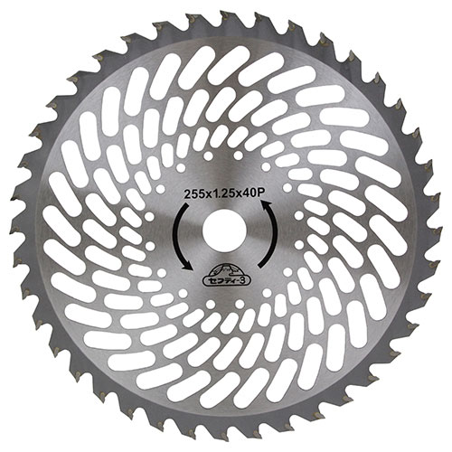 草刈りチップソー 超軽量 255mm×40P