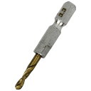 六角軸チタンコーティング鉄ドリル 極短 メチャみじ 3.3mm