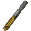 六角軸チタンコーティング鉄ドリル 極短 メチャみじ 7.0mm