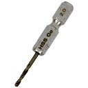六角軸コバルトステンレスドリル 極短 メチャみじ 2.0mm