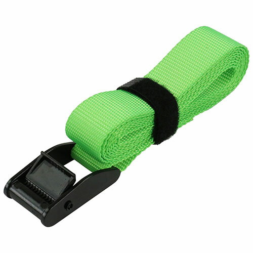カムバックル式荷締ベルト ライムグリーン BT-2520LG