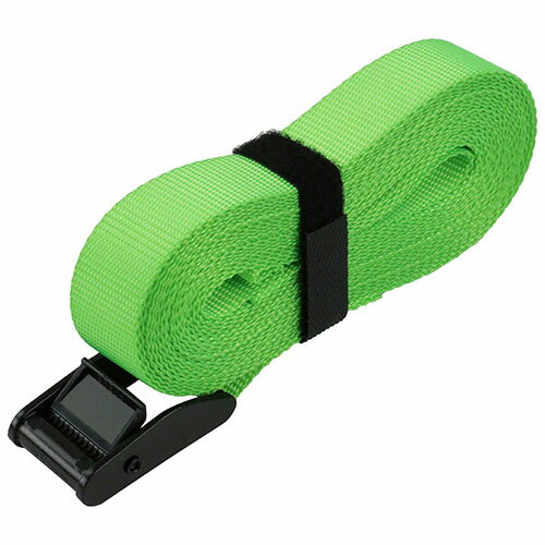 カムバックル式荷締ベルト ライムグリーン BT-2560LG