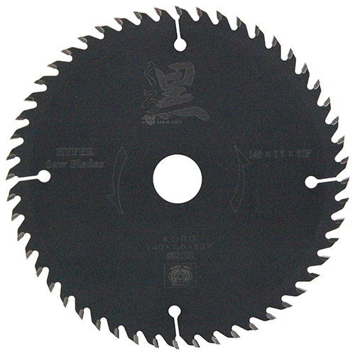 くろ 木工チップソー 140×52P