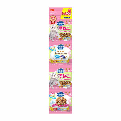Natural - 日本ペットフード コンボ キャット 連パック子猫煮干入チップ140g