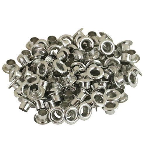 両面ハトメ玉 アルミ 5mm 10組 NO.11MT