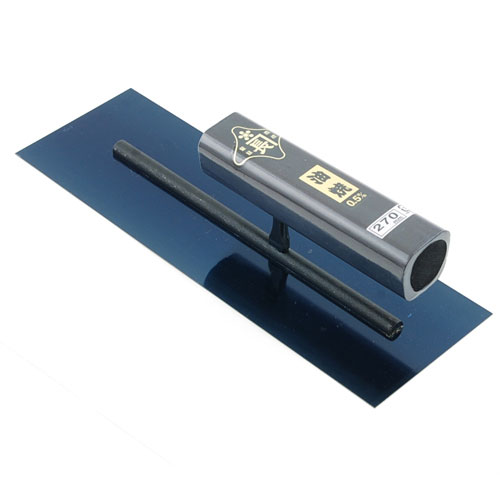 角鏝 油焼 0.5mm 黒塗角柄 270mm リベットレス