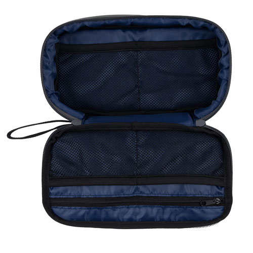 ナカバヤシ Digio2 ガシェット/トラベルポーチ リサイクル グレー SZC-GDP14GY