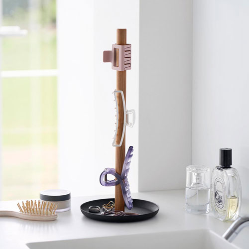 山崎実業 tower ヘアクリップ収納スタンド タワー ブラック 1406 山崎実業 tower ヘアクリップ収納スタンド タワー ブラック 1406