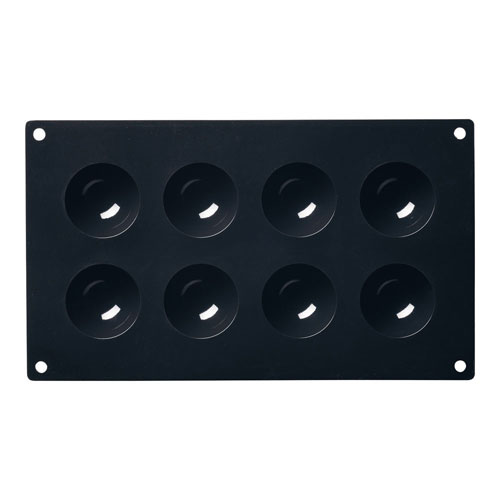 Ma フレキシブルモルド 30SF004 50 半丸型 8ヶ取